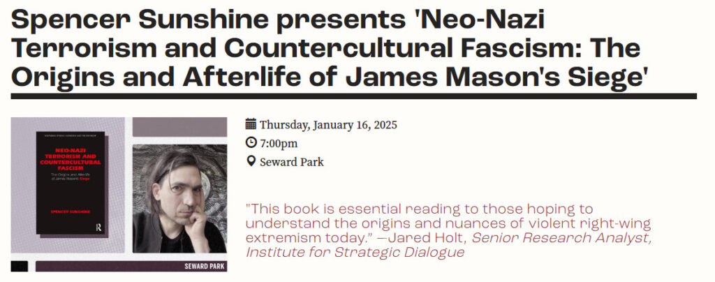 "This book is essential reading to those hoping to understand the origins and nuances of violent right-wing extremism today.” —Jared Holt, Senior Research Analyst, Institute for Strategic Dialogue